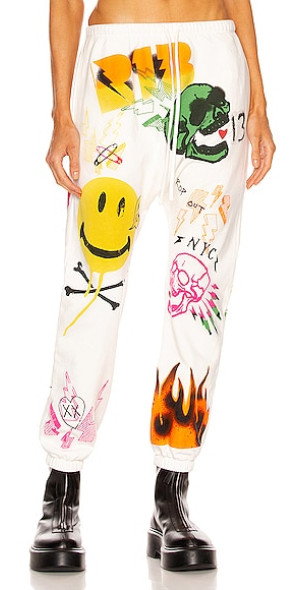 RELAXED DROPPED CROTCH PANT DESERT DREAMS main image 1