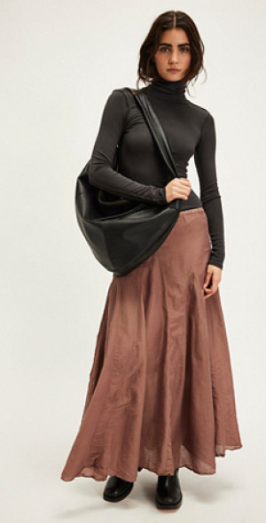 CP Shades - Lily Cotton Silk Maxi Skirt