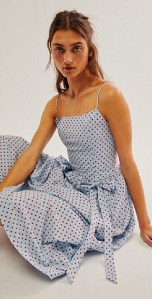 Damson Madder Penelope Midi Dress