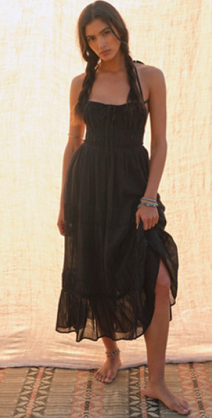 black strapless dress long Nox Anabel A1374 Prom Fitted Long Prom Dress Black main image 0