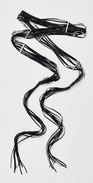 Free People Fringe Leather Wrap Alchemy Belt O/S FREE PEOPLE Alchemy Wrap Belt | endource main image 2