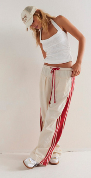 Hudson Canyon Printed Poplin Pants