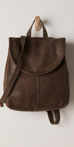Free People - Portia Leather Backpack