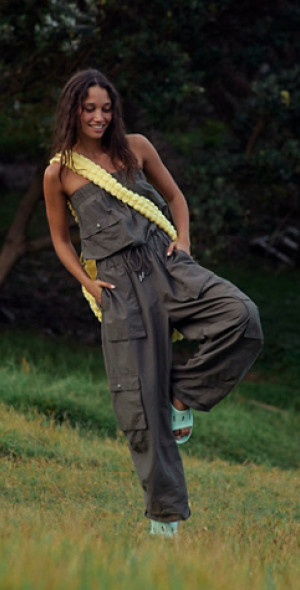 サロペット・オーバーオール・オールインワン KOWGA 21aw WOMENS FIT MILITARY JUMP SUIT FP Movement - Shot Clock Onesie