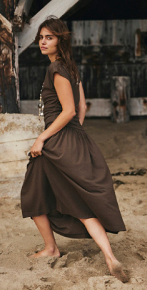 sachin and babi light blue dress Free People Aelia Midi Dress main image 1