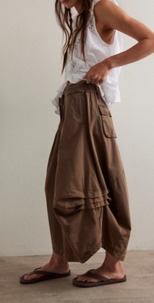 Free People ★ Willow Poplin Midi Skirt Women's Free People Willow Poplin Midi | Zappos.com