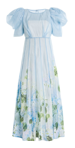 aje blue dress Canyon Gown in - Hire Online Aje Aje Womens Canyon Gown Suzette Mini Drs In Colour