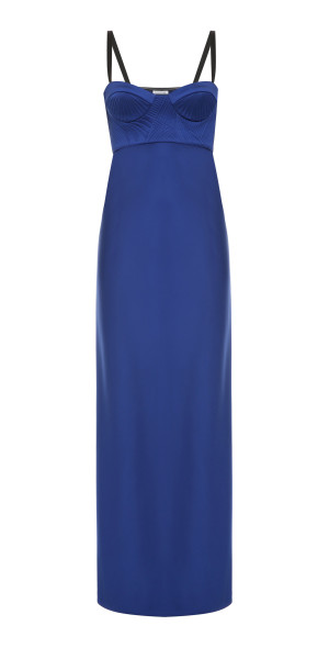 alberta maxi dress Alberta Metallic Charcoal Pleated Maxi Dress – Frock and Frill