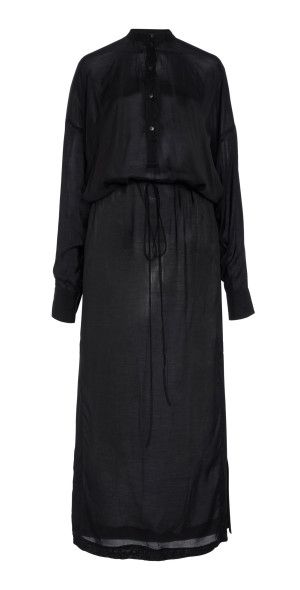 bondi born black dress BONDI BORN Ramatuelle Mini Dress in Black