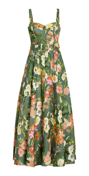 slim fit dress slacks Cara Cara Aimee Dress in Estelle Mint
