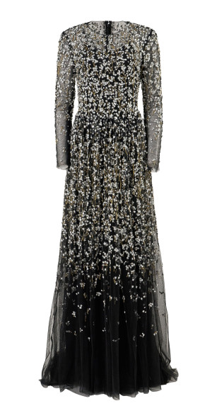 Carolina Herrera - Embellished Nylon Tulle Gown