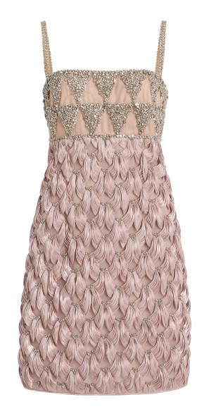 Costarellos - - Julissa Embellished Mini Dress - Pink - FR 38