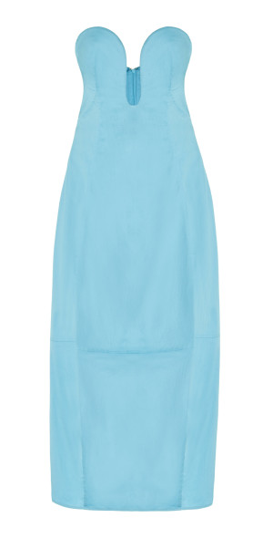 princess polly baby blue dress Cult Gaia - - Chiara Cotton Dress - Blue - US 4
