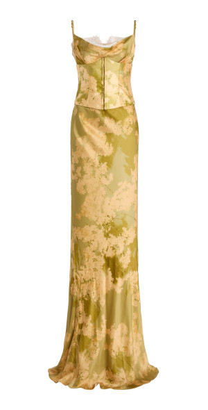anthropologie de la vali green dress Rent De La Vali Clara Green Dress main image 0