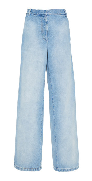 Dries Van Noten - - Paxy Wide-Leg Denim Jeans - Light Blue - FR 36