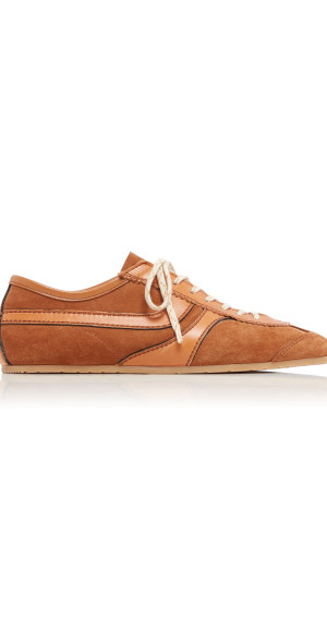 Dries Van Noten - - Suede Sneakers - Tan - IT 40 - Moda Operandi
