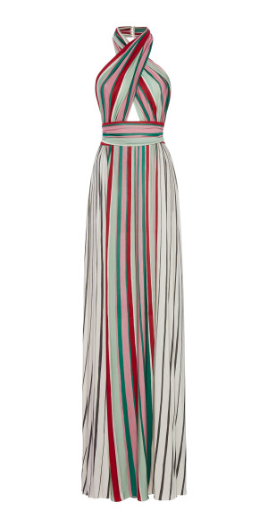 chinese dress ladies Mary Katrantzou Jersey Maxi Dress  Runway Catalog