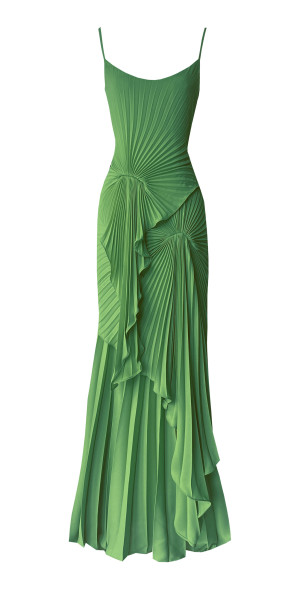 georgia green dress Georgia Floral Maxi Dress