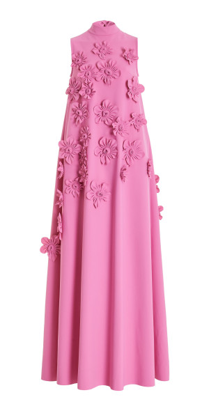 greta constantine pink dress The royal treatment with #gretagirl @catherinezetajones in the Jiraya gown from @gretaconstantine resort 2024 for @iffigoa. @miss_kellyjohnson #gretaconstantine #gretagoesglobal