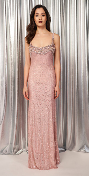 open lace back dress Marnie
