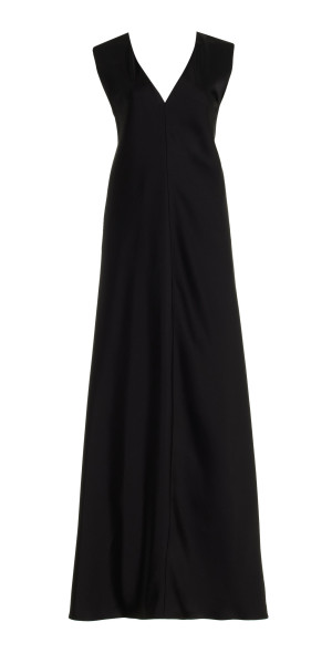 leset barb satin slip dress Barb satin slip dress in beige - Leset