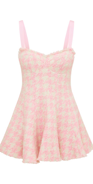 knee length dresses for ladies Crescent Mini Dress – JOS mundo main image 1