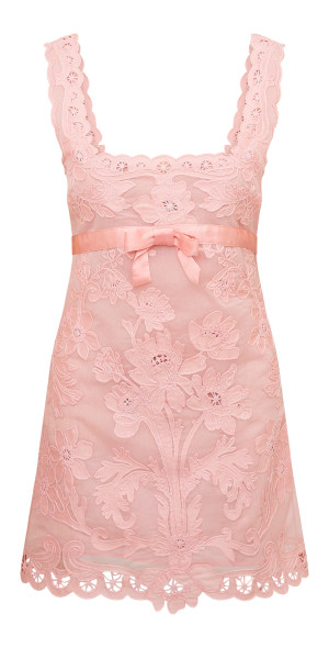 knee length dresses for ladies Quintelle Halter Mini Dress in Blooming Medley