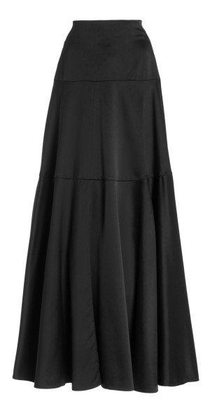 green emerald velvet dress Belted Midi Dress by Maison Rabih Kayrouz main image 0