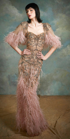 Marchesa - - Feather Cape - Gold - US 4 - Only At Moda Operandi Marchesa - - Feather Cape - Gold - US 4 - Only At Moda Operandi
