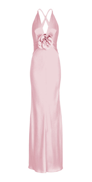 silvia tcherassi pink dress Fadila Dress