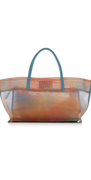 STAUD - - Christos Mini Printed-Mesh Tote Bag - Multi - OS