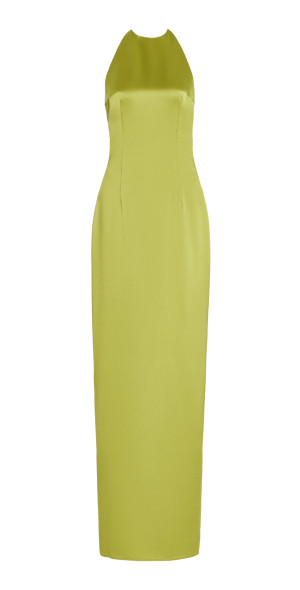 knee length dresses for ladies JANET LINEN DRESS main image 1