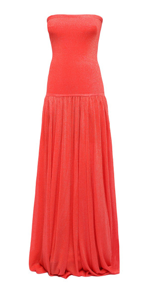 open lace back dress Zimmermann Rebellion Tuck Midi Dress | Red main image 0