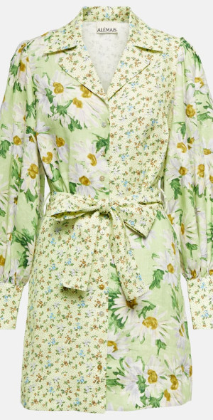 Alemais - Almais Astra mini shirt dress