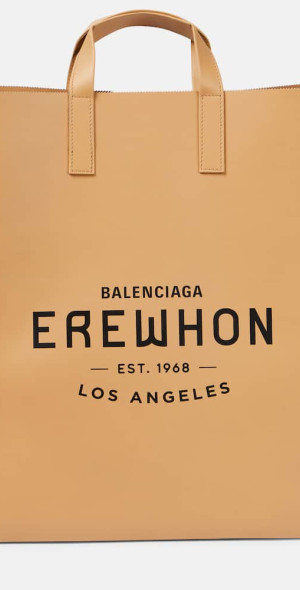 Balenciaga - Erewhon leather tote bag
