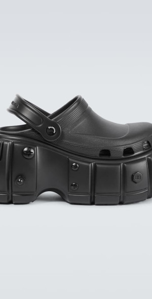 Balenciaga - x Crocs HardCrocs platform sandals