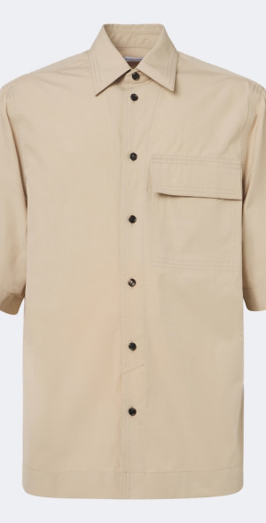Bottega Veneta - Cotton canvas shirt
