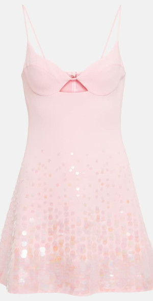 mytheresa sequined cady mini dress Embellished cady minidress in black - David Koma