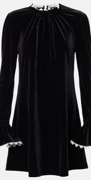 knee length dress Bow Neckline Knee Length Dress / Long Sleeve Dress / Red Dress / Elega   Store of Suhel