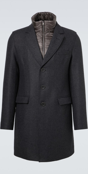 Herno Purple Cotton Coat main image 0