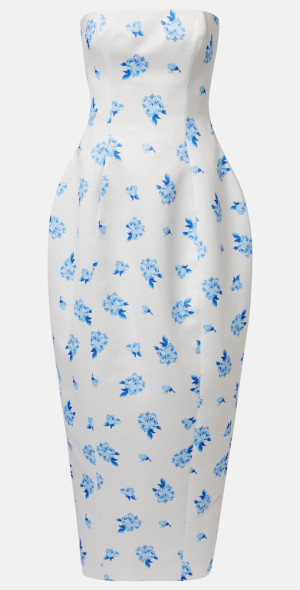 Leo Lin - Jessica floral bustier gown