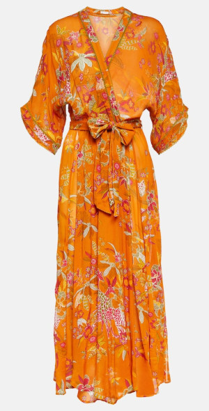 Poupette St Barth Adha floral midi dress - Main Image