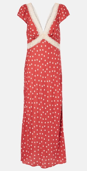 chinese dress ladies Sweetheart Cottage Polka Dot Dress main image 1