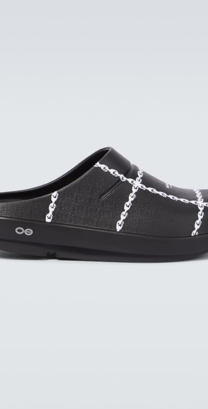Undercover - x Oofos printed mules