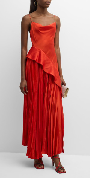 strapless open back dress Elegant Blush Maxi Dress