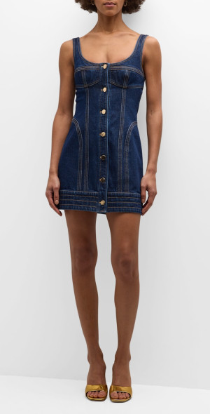 Acler - Valleybrook Denim Mini Dress