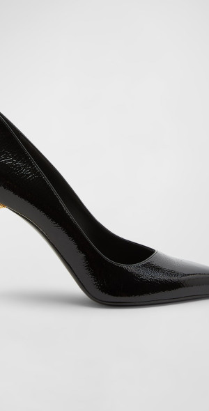 Balmain - Moneta Patent Stiletto Pumps