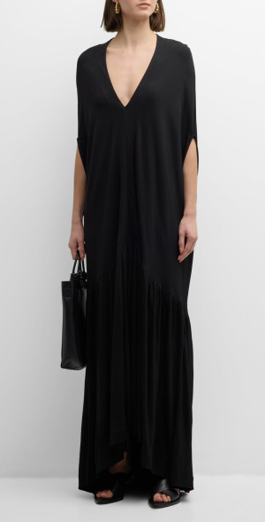 chinese dress ladies Amazon.com: Bimba Women Long Maxi Dress with Side Slit & Net Poncho Coverup  Formal Gown Blue : Clothing, Shoes & Jewelry main image 1