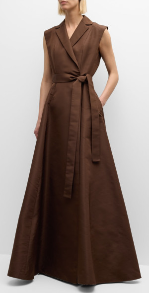carolina herrera brown dress Donby Dress  Magnolia Pearl Clothing