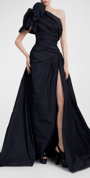 crepe formal dresses Beverley Wine Crepe Maxi Dress main image 1